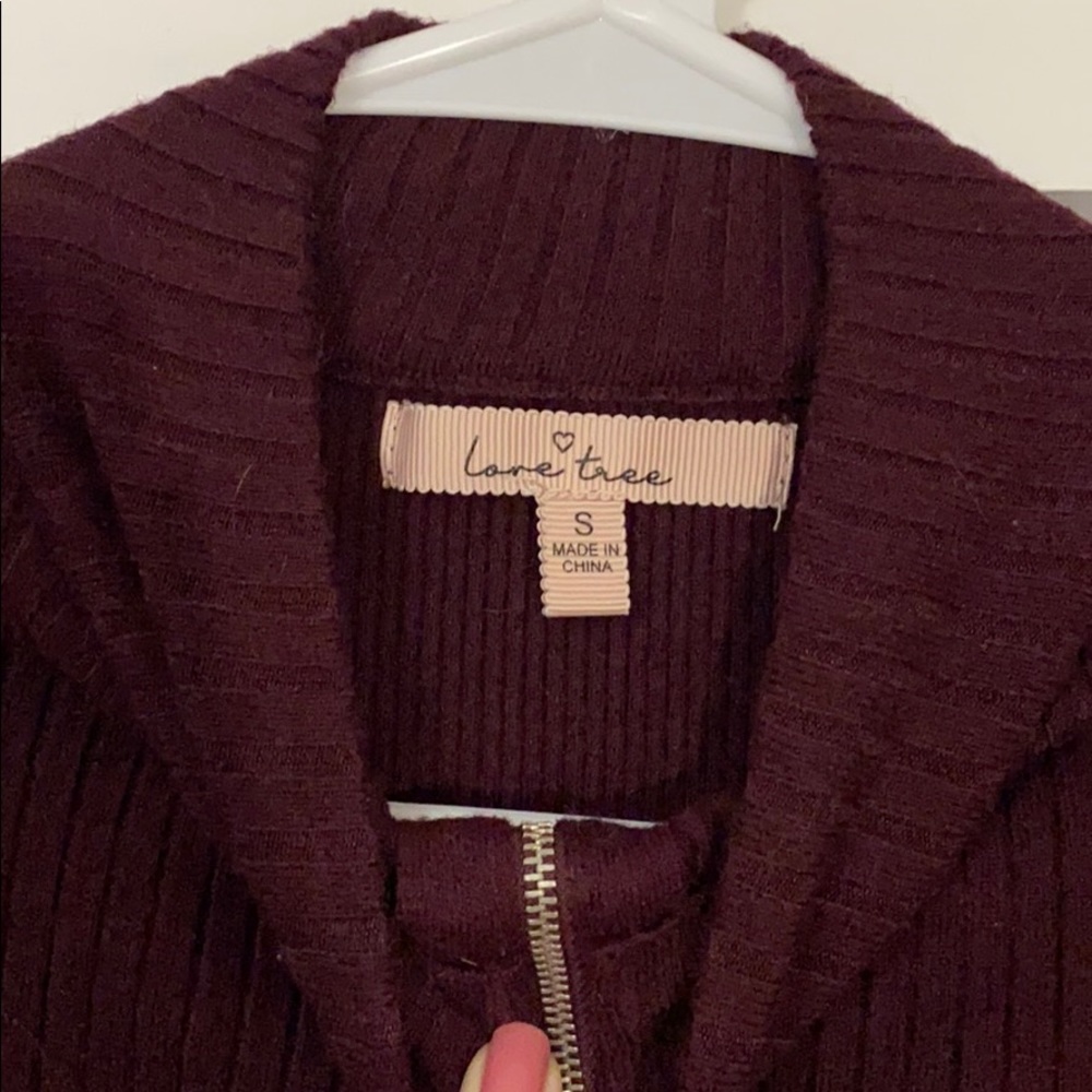 Cropped Quarter Zip - Picture 3 of 3